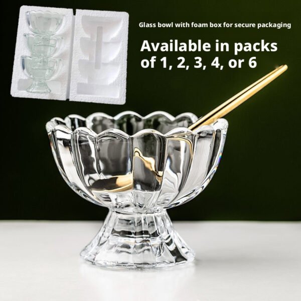 Internet celebrity ice cream cup-transparent color-1 piece